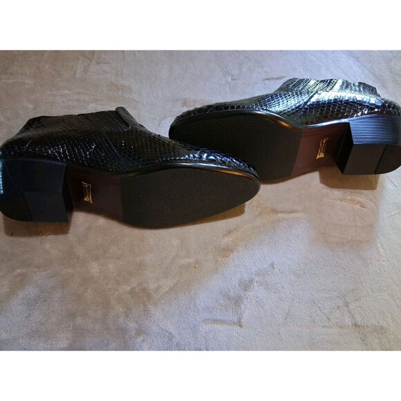 GIORGIO BRUTINI SHOES MENS SIZE 12 M GENUINE SNAKE SKIN BOOTIES BOOTS main image 10